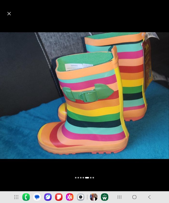 🌹bottes tresspass colorées 35  hiver unique stock limité - photo numéro 9