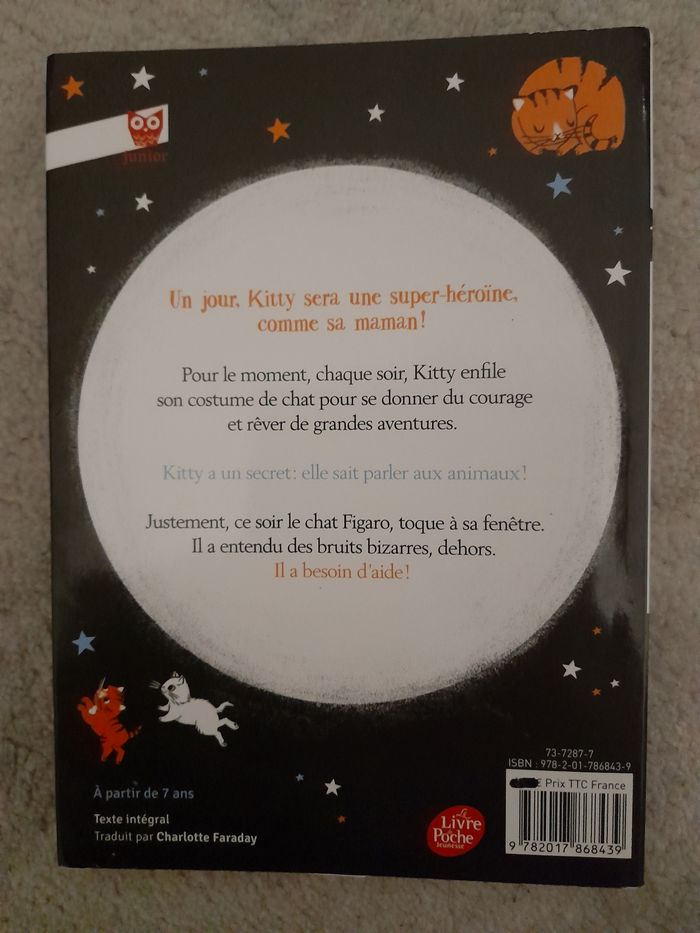 Livre Kitty au clair de la lune - photo numéro 2