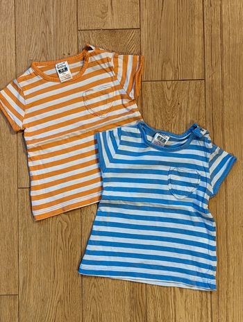Lot de 2 tee-shirts Zara 6-9 mois