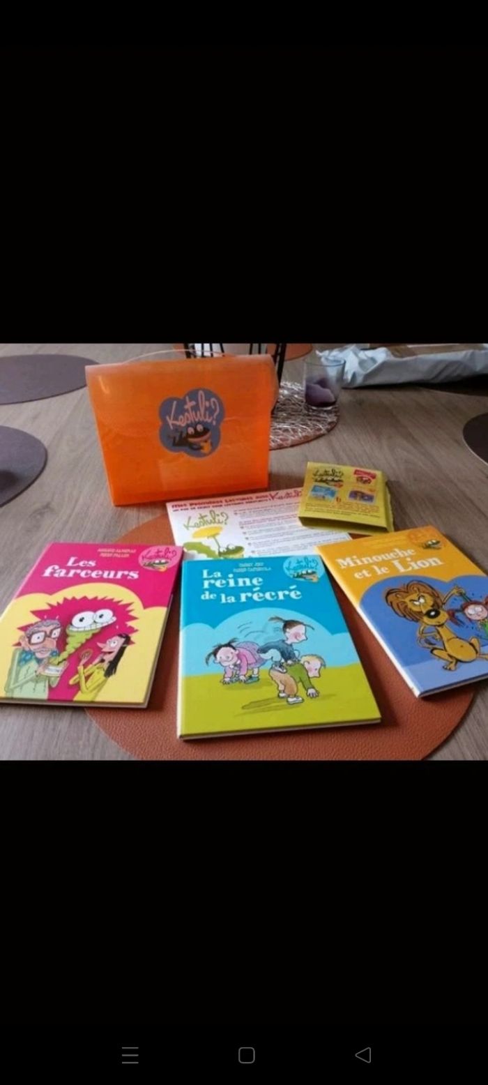 Coffret 3 livres Kestuli ?