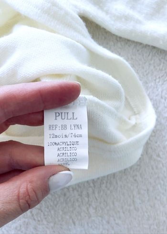 Petit pull en maille « Chicappie » 12 mois - photo numéro 2