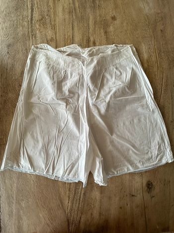 Short ancien coton vintage