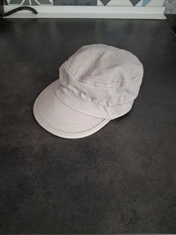 Casquette bébé grise