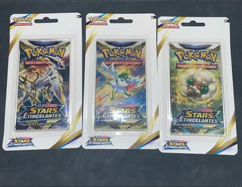 Lot 3 booster blister stars étincelantes 