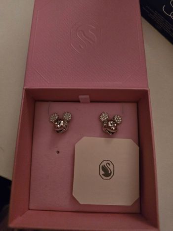 Boucles d'oreilles swarovski x disney