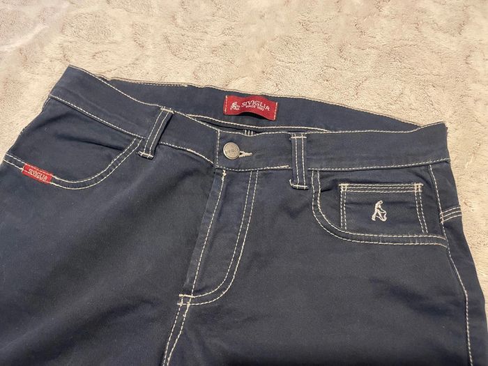 Pantalon bleu foncé - Siviglia - T42 - photo numéro 3