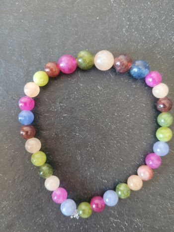 Bracelet en pierres naturelles de tourmaline