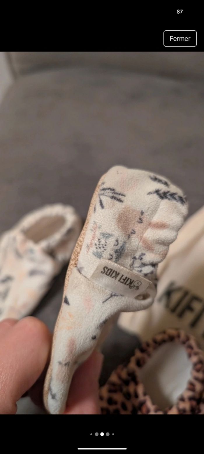 Lot chaussons Kifi Kids 19/20 - photo numéro 4
