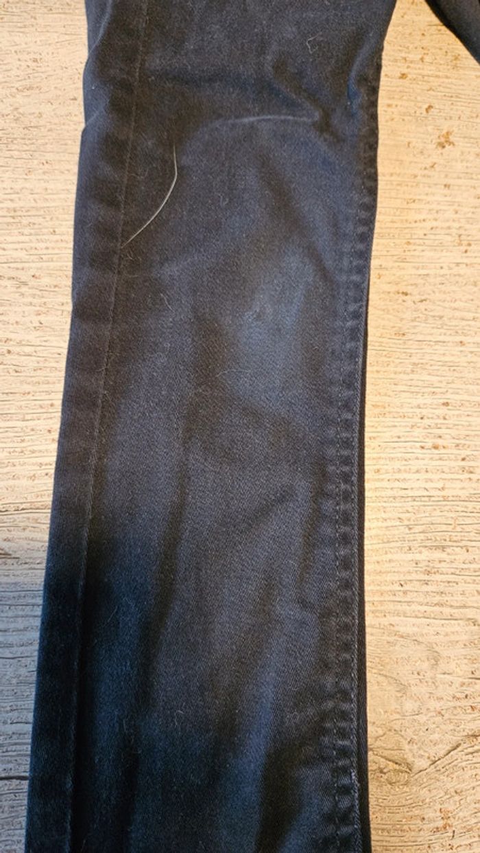 Jean s stretch noir, ajustable à la taille, slim, NKY, 6 ans - photo numéro 4