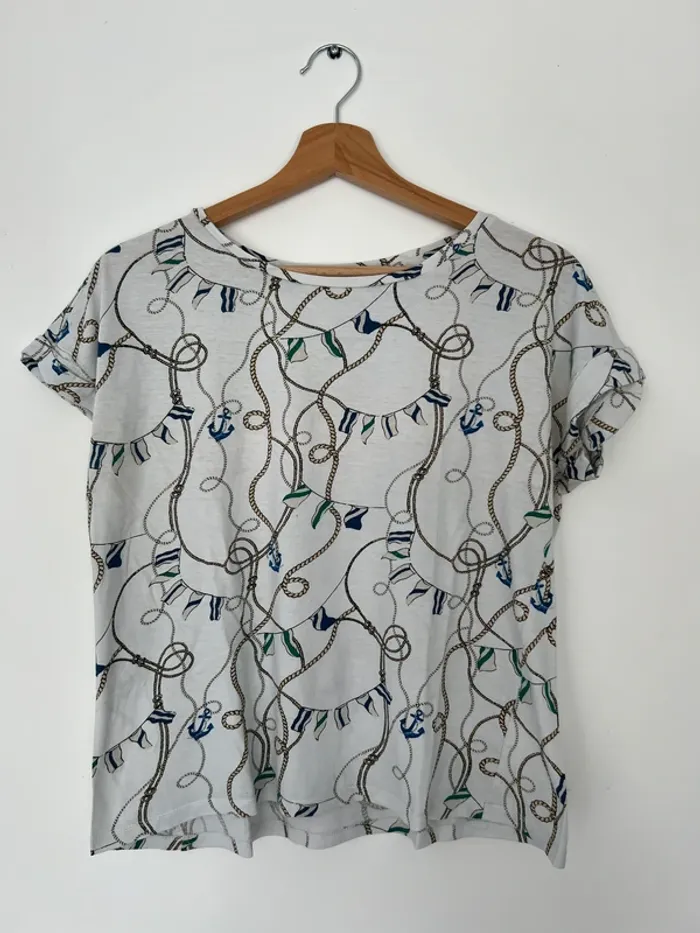 Tee-shirt à motifs femme Springfield