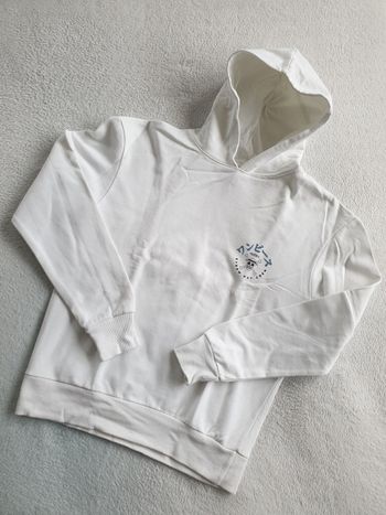 Sweat shirt XS blanc mixte