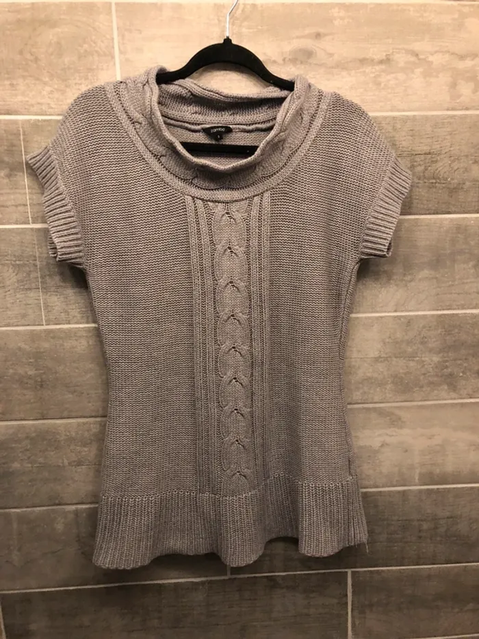 Pull tunique manches courtes taille 3