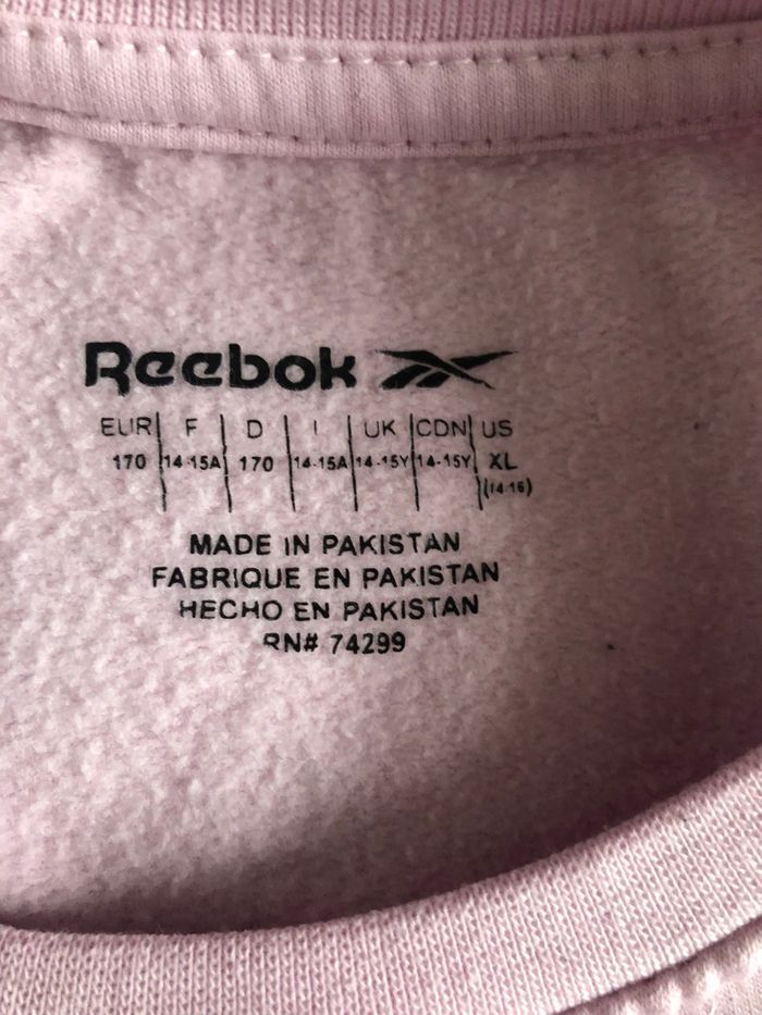 Sweat Reebok - photo numéro 4