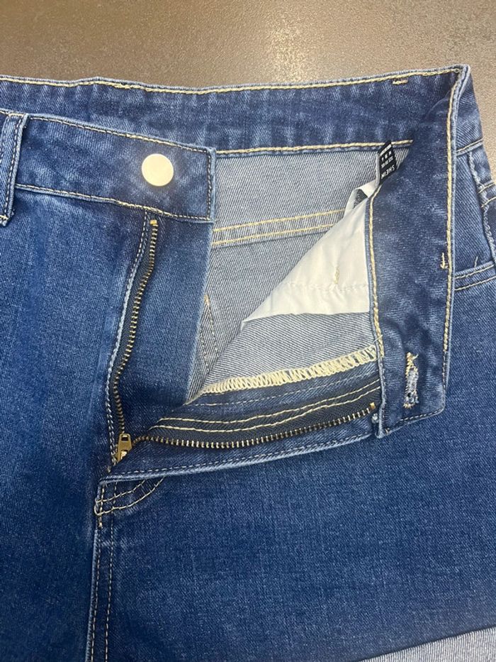 Short en jean bleu - photo numéro 4