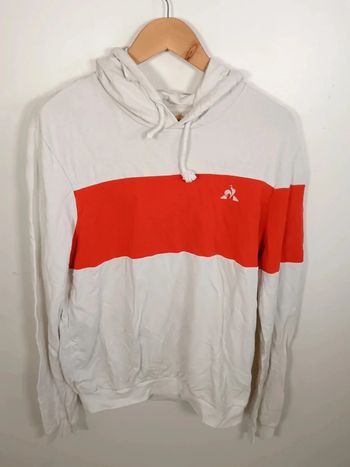 C32 sweat blanc le coq sportif L