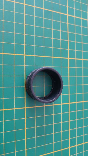 Pneu avant pièce détachée miniature Jada Toys Dodge Viper SRT10 2008 1/24 1/24e 1/24ème #E24