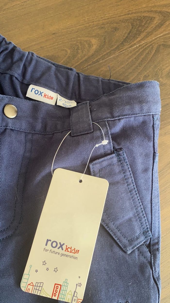Pantalon cargo marine roxy kids neuf avec étiquette - photo numéro 2