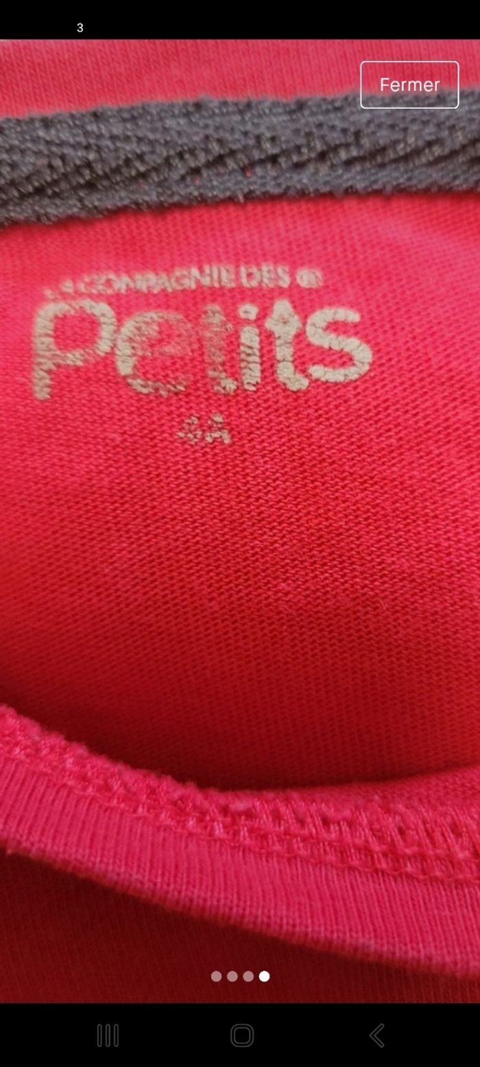 Tee-shirt manche longue fille - photo numéro 3