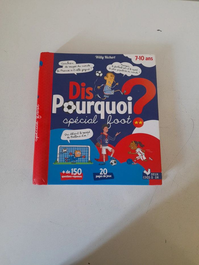 Livre Dis pourquoi spécial foot