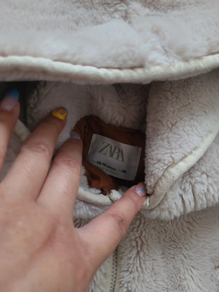 Manteau fourrure bébé fille - photo numéro 3