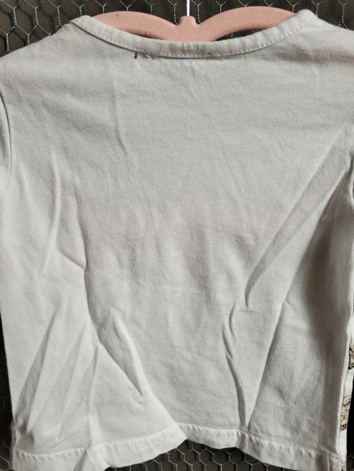 Tee shirt ML 3 pommes t.18 mois fille - photo numéro 6