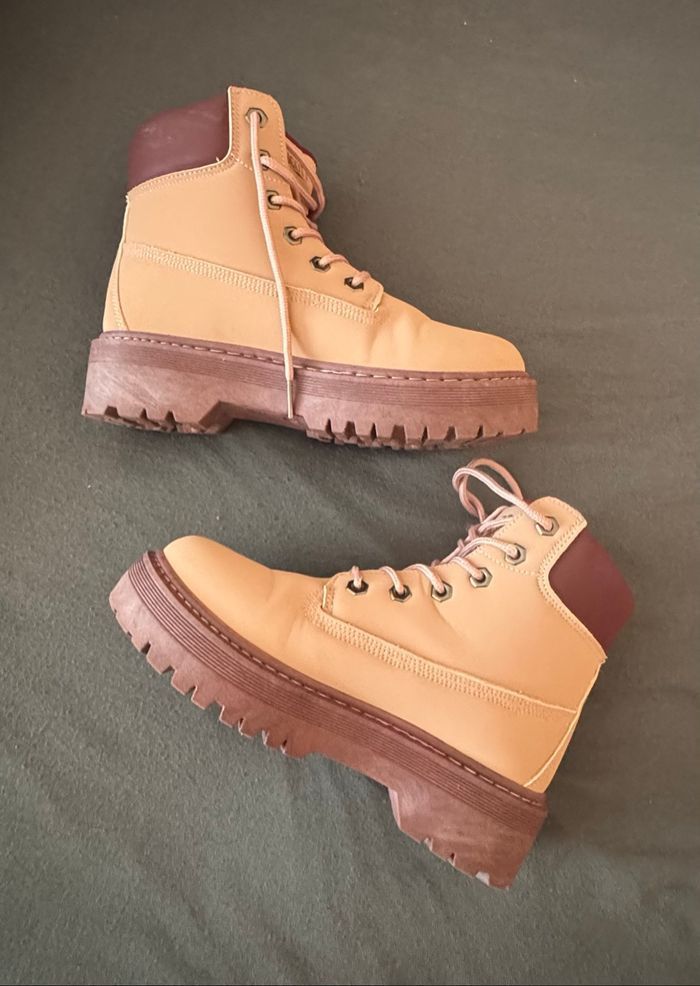 Bottines Scott camel style Timberland – Taille  36 - photo numéro 2