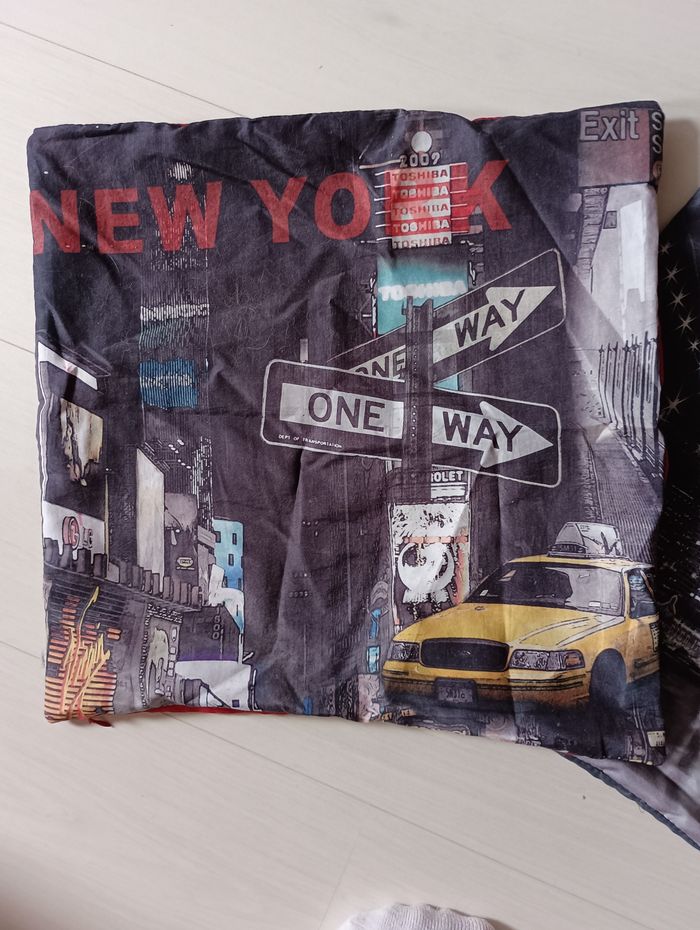 Lot housse de coussin New York - photo numéro 2