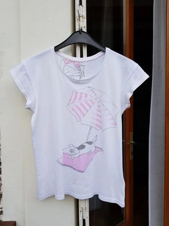 Haut de pyjama fille - T. XS