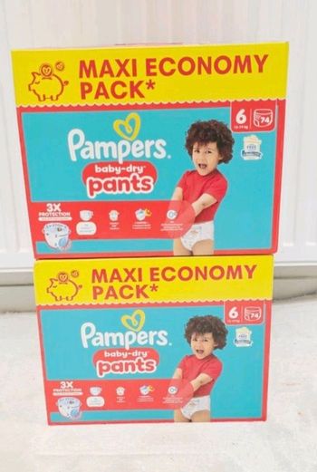 Pants pampers taille 6
