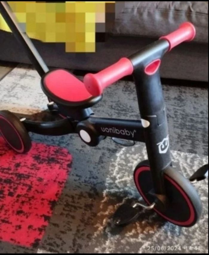 Tricycle 5 en 1 vélo draisienne tricycle mixte - photo numéro 4