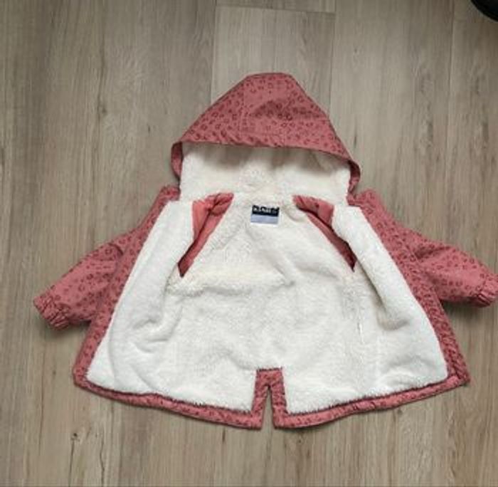 Parka imperméable Kiabi rose 24 mois - photo numéro 5