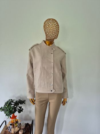 Manteau court Femme Beige Taille M/38