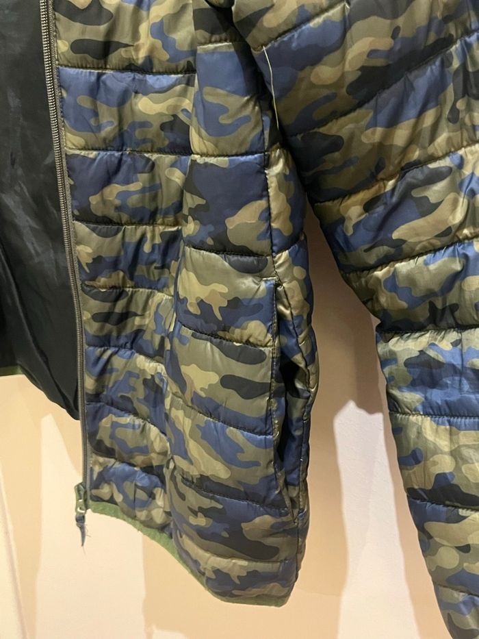 Doudoune motif militaire à capuche tex 13-14 ans - photo numéro 5