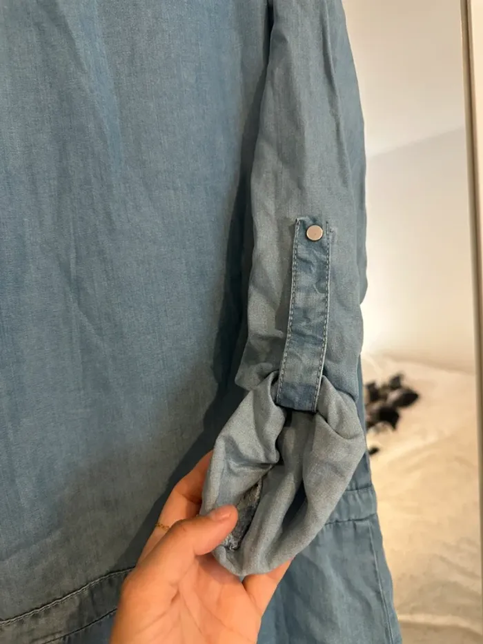 Robe Promod bleu clair - photo numéro 4