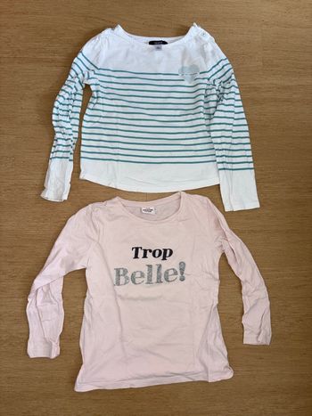 Lot manche longue 6 ans