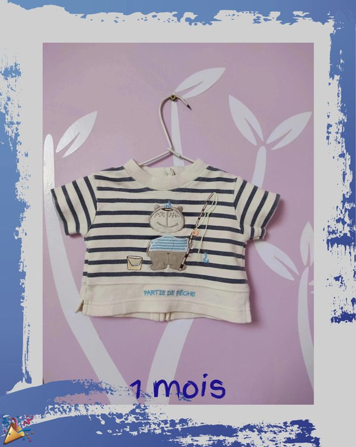 T-shirt 1 mois Mini pick ouic