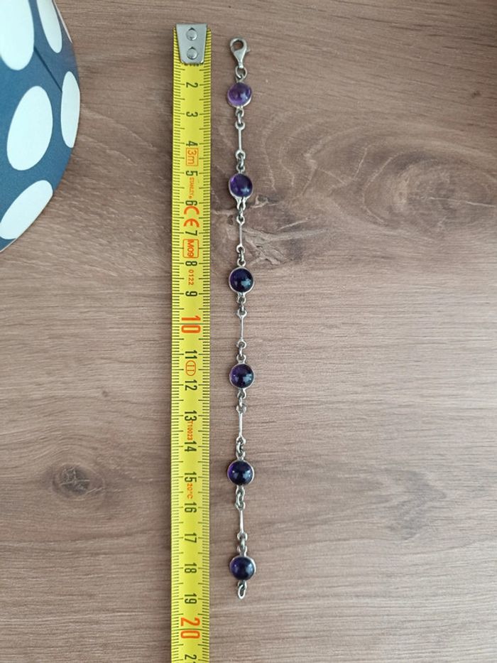 Bracelet améthyste - photo numéro 4