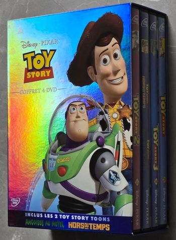 Coffret Intégrale 4 Dvd Toy Story (Disney Pixar) d'occasion en très bon état comme neuf