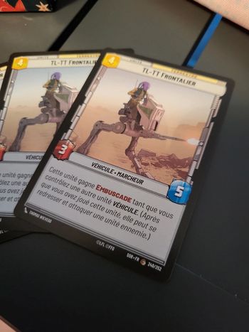 Carte Star Wars Unlimited TL-TT frontalier
