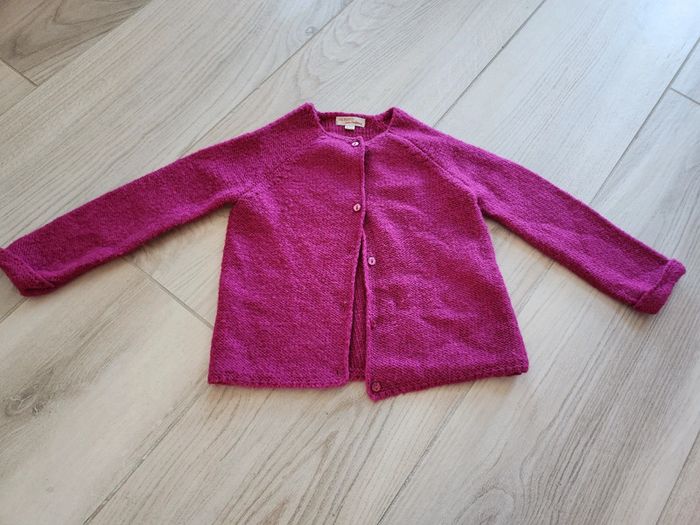 Gilet fuschia