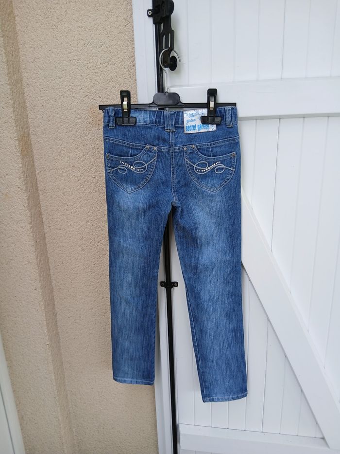 Jeans filles me baby girl taille 7 ans - photo numéro 2