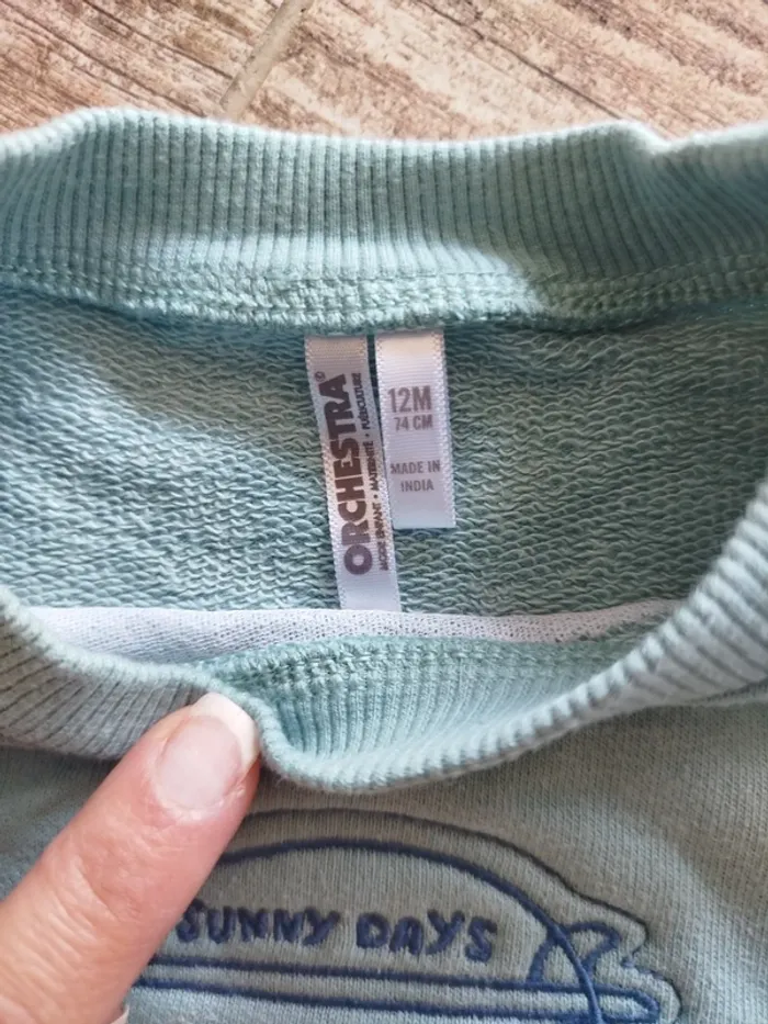 Pull Léger bébé garçon 12 mois - photo numéro 2