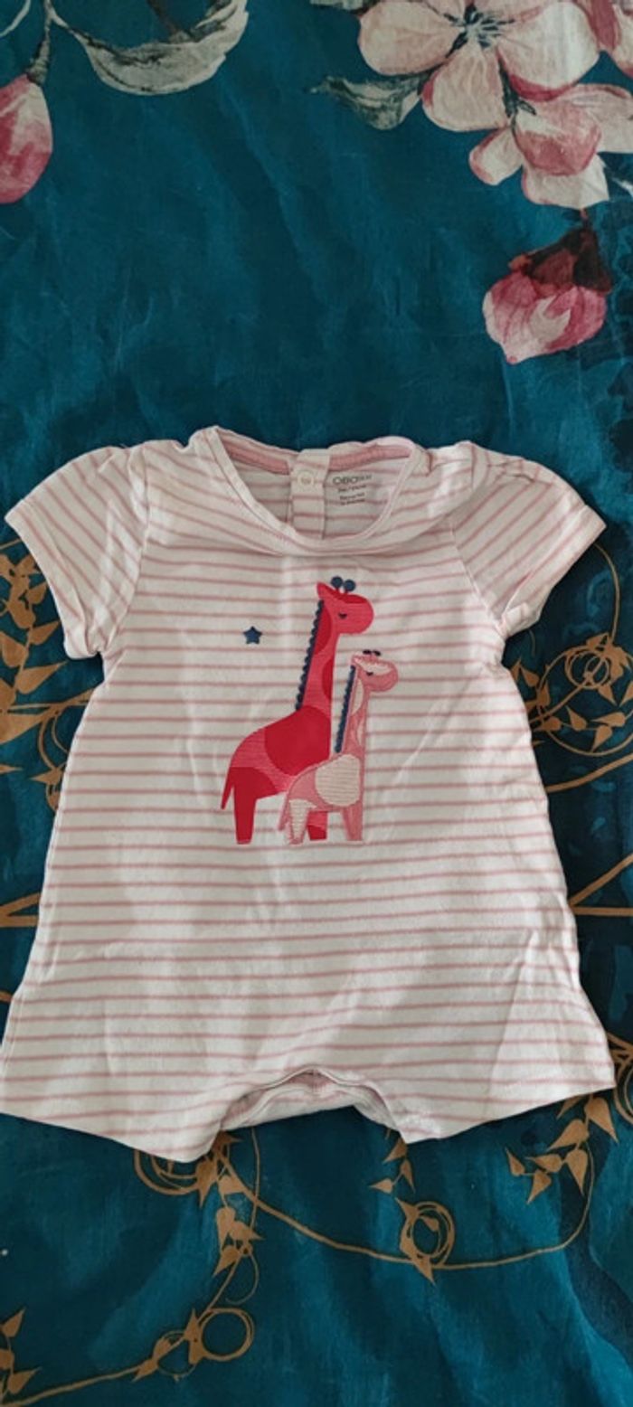 Bodies T-Shirt-Short 3 Mois