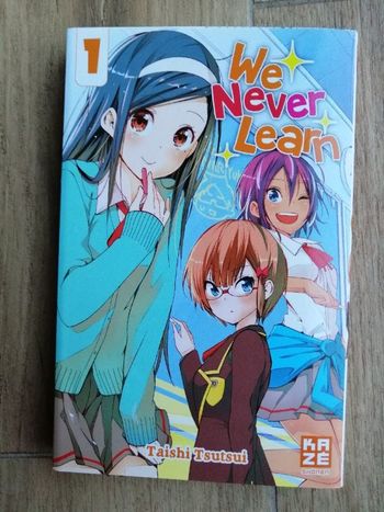 Manga We never learn neuf