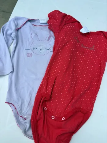 Lot de 2 bodys absorba 18 mois