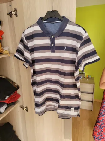 Polo rayure 4xl
