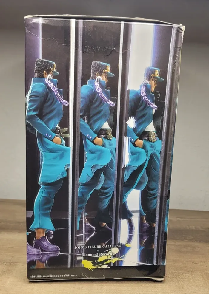 Figurine Jojo's Bizarre Adventure Jotaro Kujo Jojo's Figure Gallery 6 X Diamond Records Banpresto - photo numéro 9