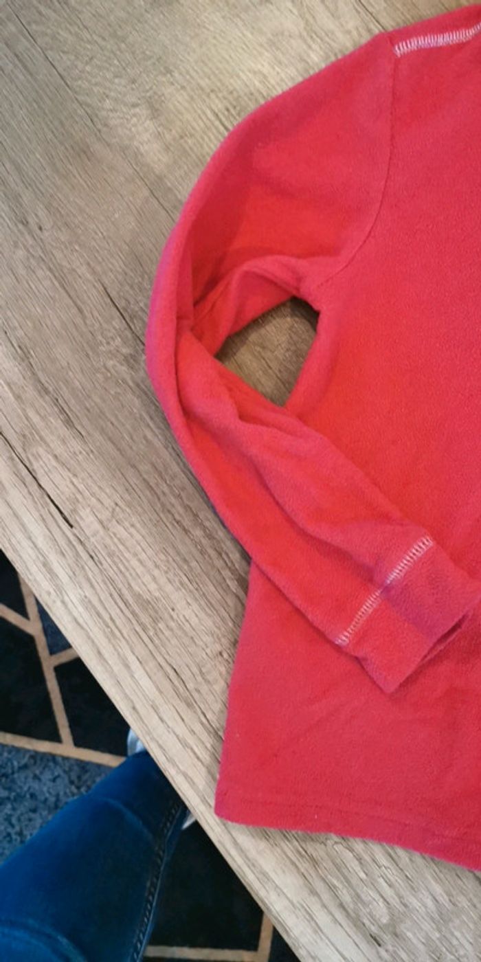 Pull polaire rose - photo numéro 3