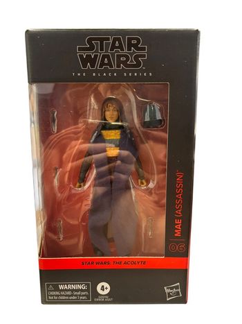 Figurine Star Wars The Black Séries The Acolyte Mae (Assassin) Hasbro neuf