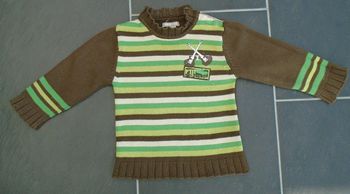 Pull Rock garçon 18 mois